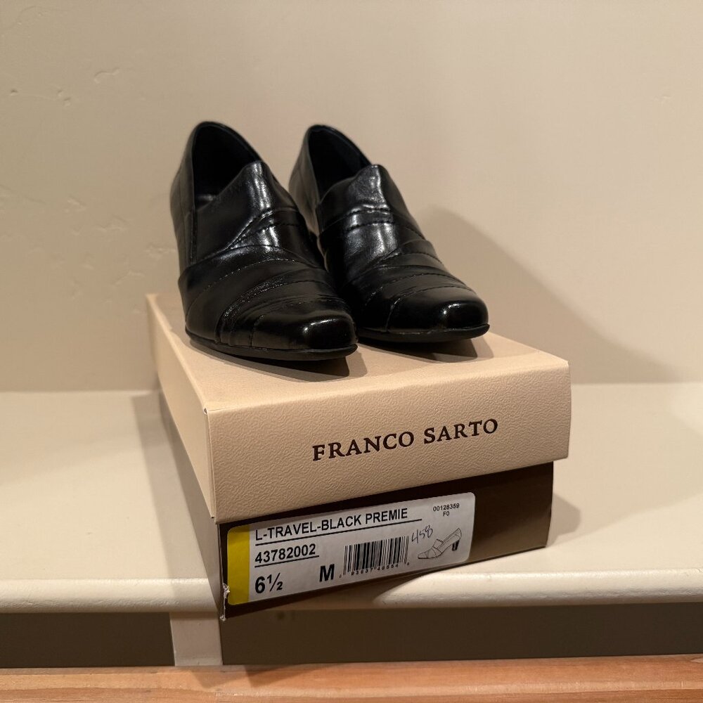 Franco Sarto L-Travel-Black Premie Shoes Size 6 1/2